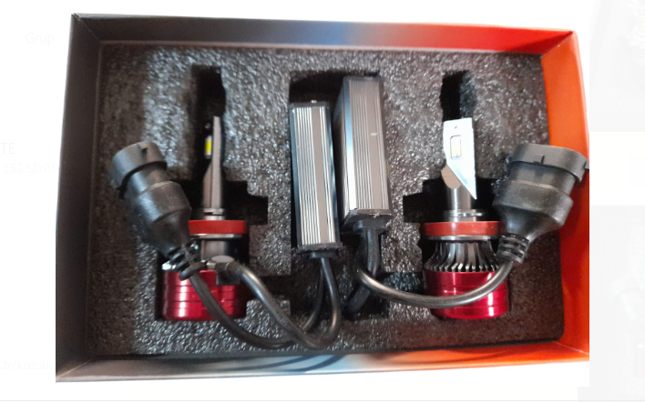 STARTEN H11 LED 35W 6500K BEYAZ IŞIK 12000 LÜMEN KOD:VRPH11