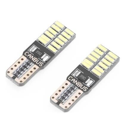 AMPUL T10 (12V) DİPSİZ 24 LED KIRMIZI CANBUS ( 5 Lİ PAKET ) KOD:1160-12