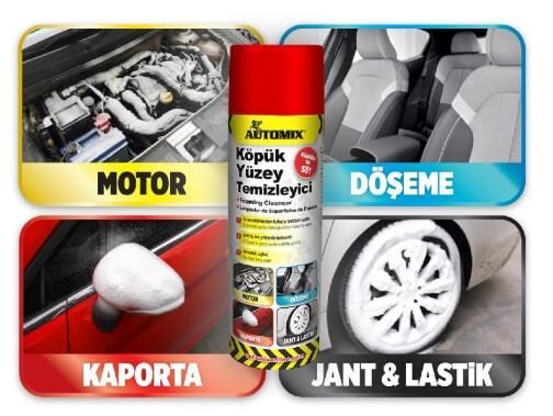 KÖPÜK YÜZEY TEMİZLEYİCİ AUTOMİX KOD: 44780