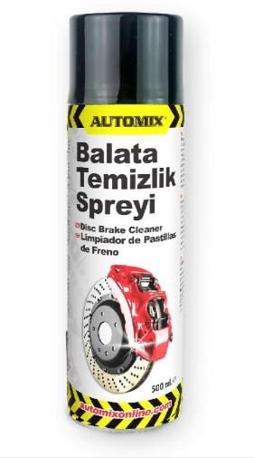 BALATA TEMİZLEME SPREYİ 500 ML AUTOMİX KOD:43778
