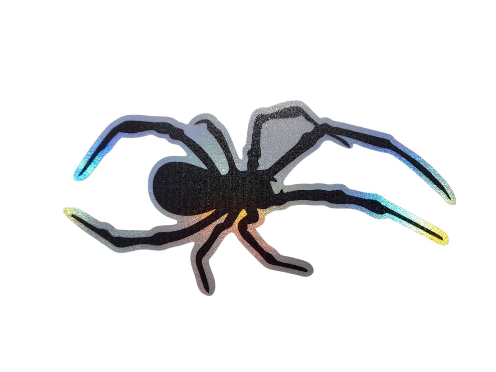 ÖRÜMCEK HOLGRAM ÇIKARTMASI SİYAH 21X9CM KOD:ORM-B