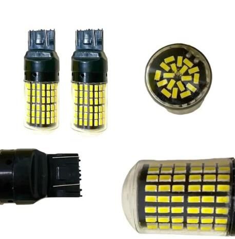 AMPUL T20 BEYAZ ÇİFT DUY 144 LED 12V  1162-3