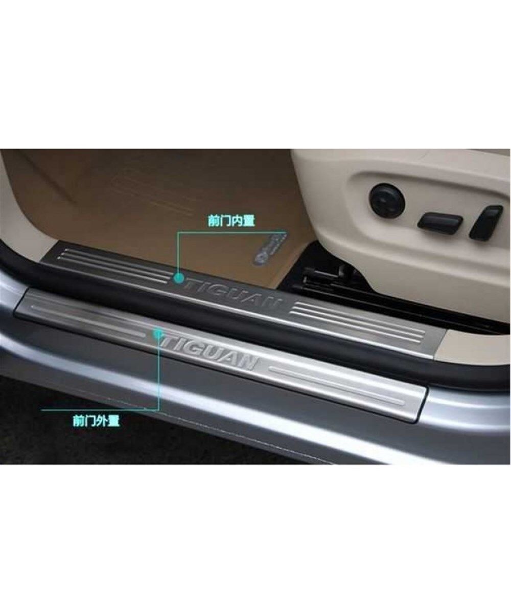 VOLKSWAGEN TİGUAN 2007-2014 KAPI EŞİĞİ KROM 4 PARÇA KOD:K00177