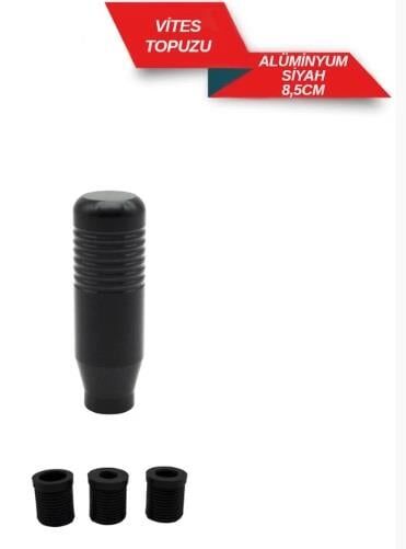 VİTES TOPUZU ALÜMİNYUM  SİYAH 8,5 CM Kod:6219306