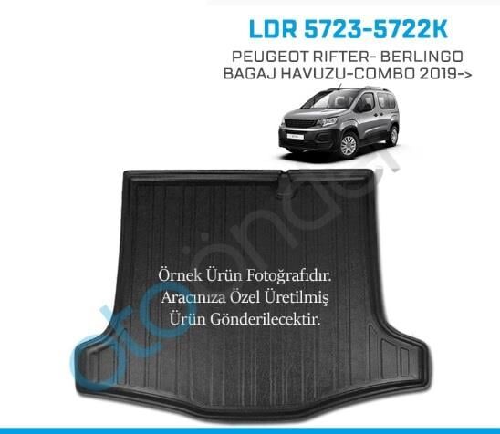 PEUGEOT RİFTER-BERLİNGO-COMBO-DOBLO BAGAJ HAVUZU 2019 SONRASI KOD:5722K