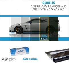CAM FİLMİ ÇİZİLMEZ 100CMX60M D.BLACK SENTİNEL KOD:G100-15