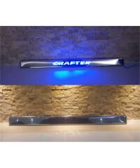 BAGAJ ÇITASI KROM VOLKSWAGEN CRAFTER IŞIKLI MAVİ 1 PARÇA KOD:K00216