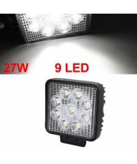 ÇALIŞMA LAMBASI KARE 27W 9 COB LED TEKNOLOJİSİ KOD:80053