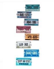 AMERİKAN PLAKA KÜÇÜK KOD:ES-161