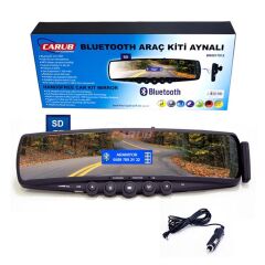 BLUETOOTH ARAÇ KİTİ AYNALI 12V 28,5CMX7CM KOD:0017012
