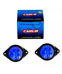 UNİVERSAL LAMBA LEDLİ 12V YUVARLAK MAVİ TAKIM KOD:4303872