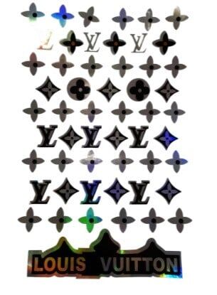 HOLOGRAM ÇIKARTMA LOUIS SİYAH 25X18 KOD:1278