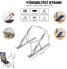 MASA ÜSTÜ BİLGİSAYAR YÜKSELTİCİ STAND METAL KOD:5901995