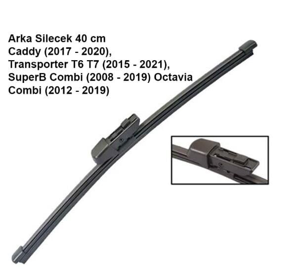 SİLECEK ARKA CADDY  T6-T7 LEON 13 SONRASI SUPER B HB 400MM KOD:96-11