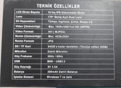 3 KAMERALI WİFİLİ DİKİZ AYNASI KAYIT KAMERASI KOD:VR11