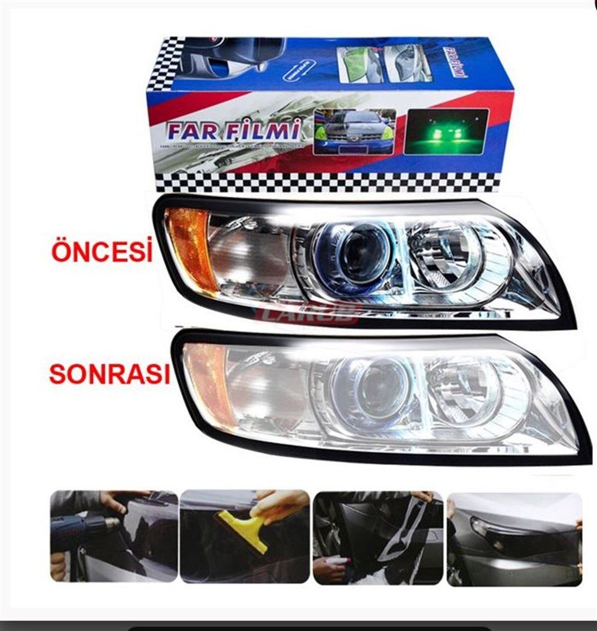 FAR FİLMİ 30CMX10MT TRANSPARAN KOD:1190472