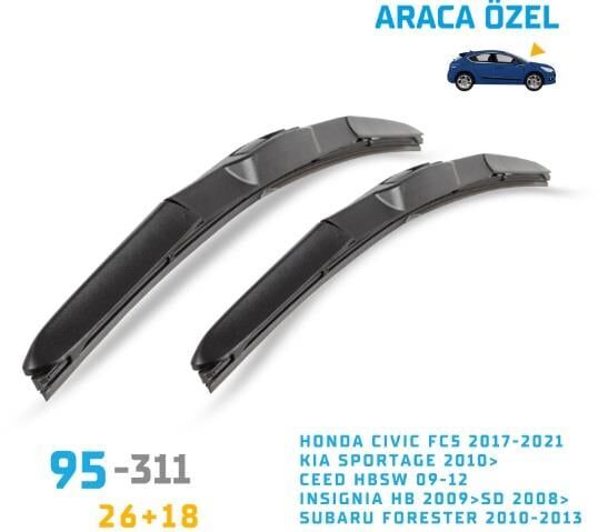 KİA SPORTAGE 2010 HONDA CIVIV 2017-2021 CEED HB-SW 09-12 INSIGNIA HB 2009 KOD:95-311