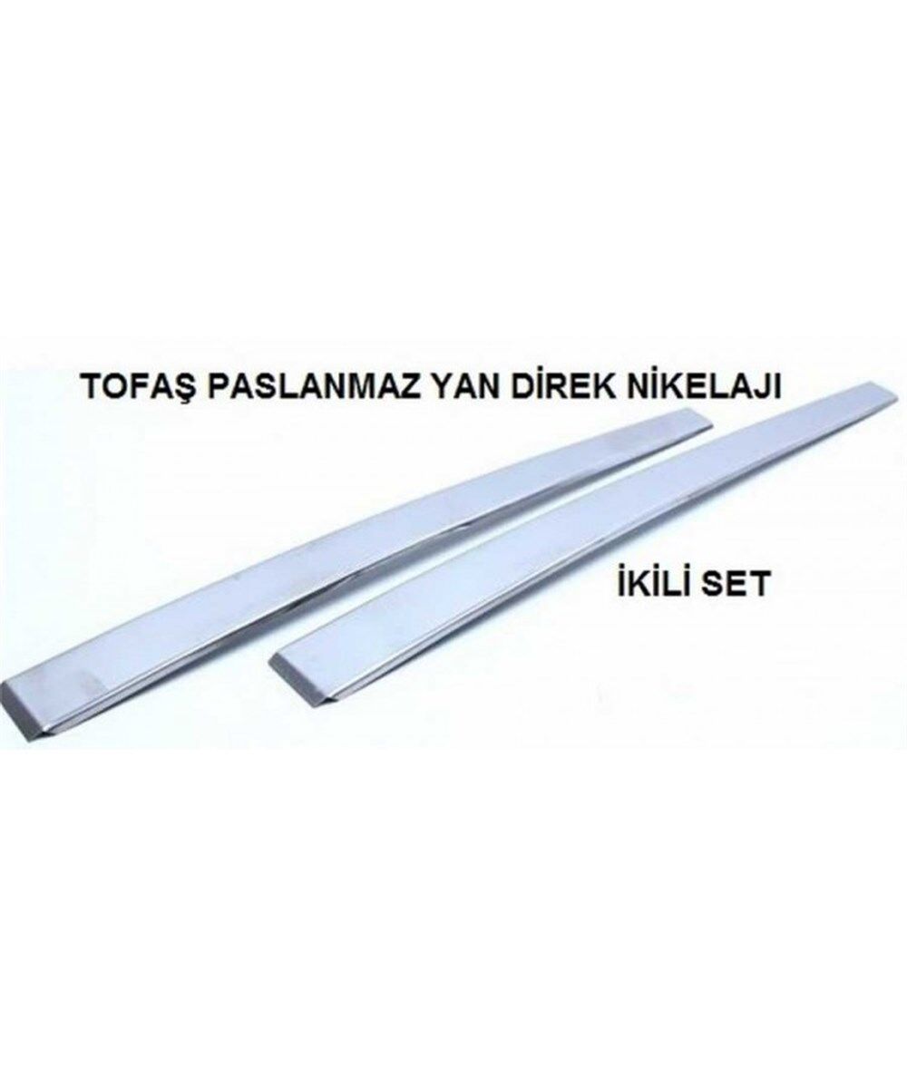 TOFAŞ ORTA DİREK KROMU (2ADET) PASLANMAZ ÇELİK KOD:800201118