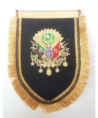 BEŞGEN BEZ NAKIŞLI OSMANLI TUĞRASI 50CMX30CM KOD:80258