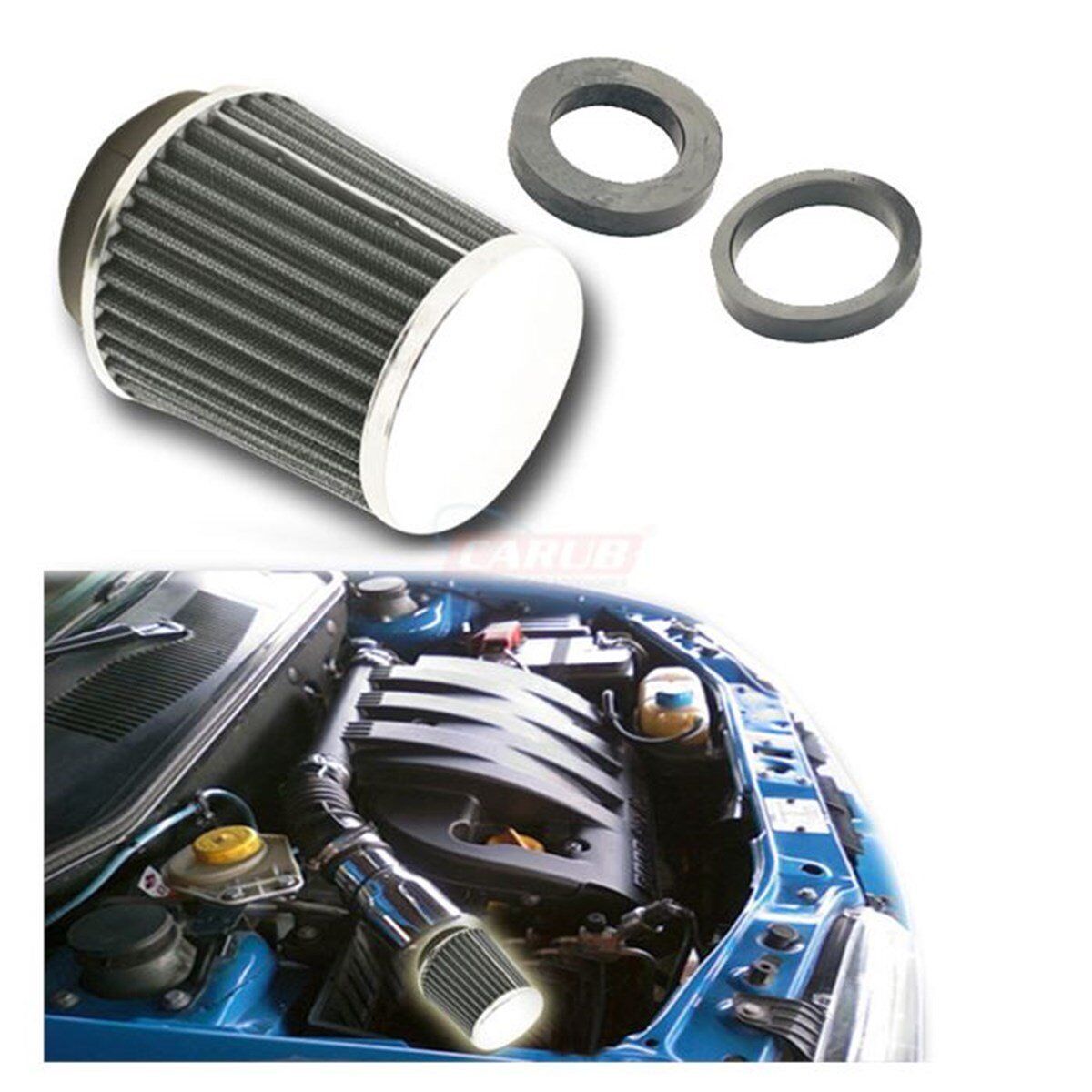 HAVA FİLTRESİ 2 APARATLI KROM-GRİ KOD:4686103