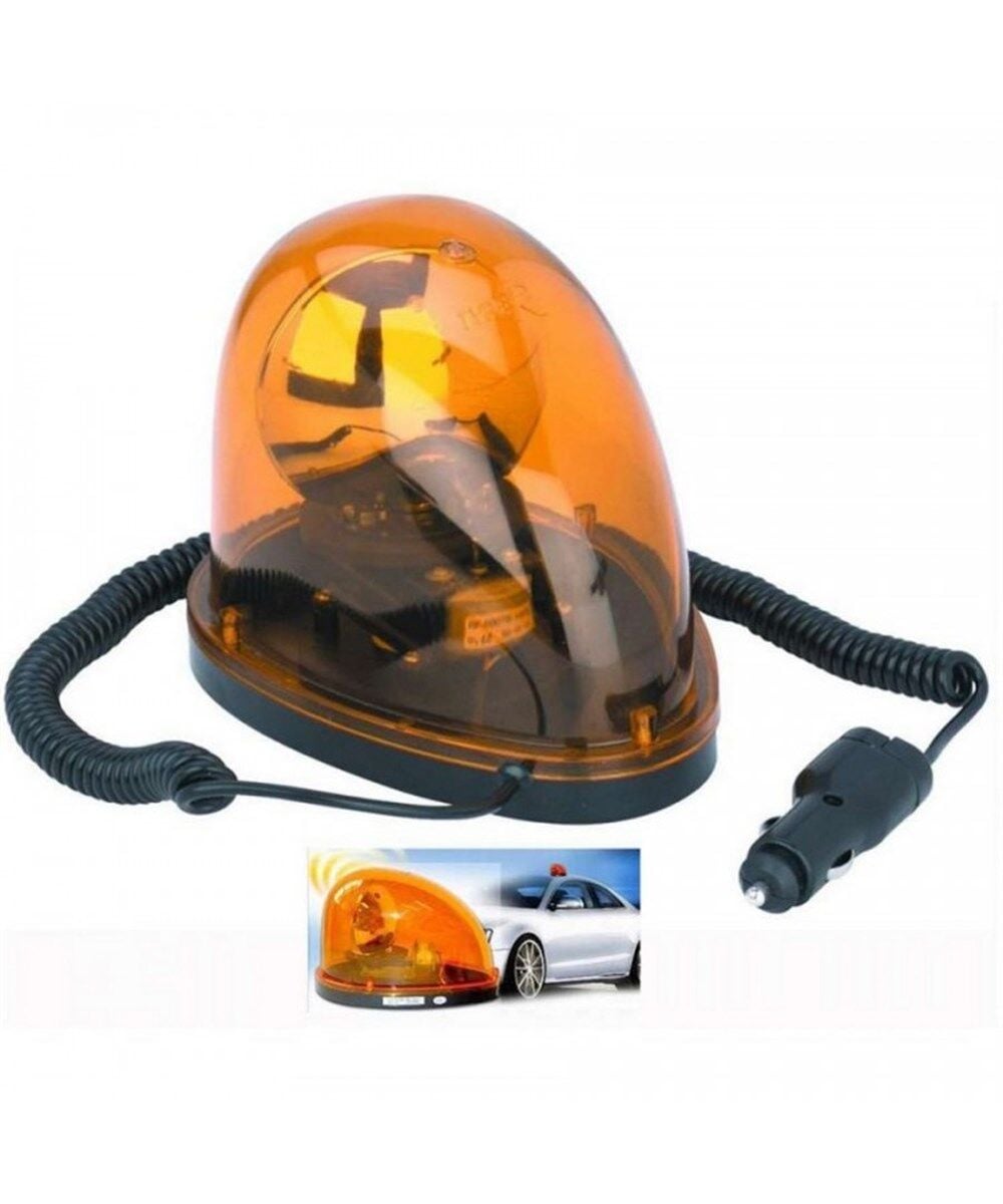 TEPE LAMBASI MIKNATISLI 12V SARI DÖNER TİP KOD:4202603