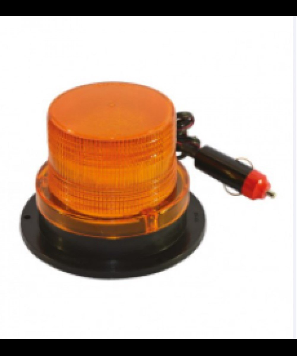 TEPE LAMBASI MIKNATISLI SARI K.ÇAKAR 12V-24 ÇAKAR TİPİ ÇAKMAK FİŞLİ KOD:TAS063