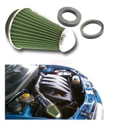 HAVA FİLTRESİ 2 APARATLI KROM-YEŞİL KOD:4686002