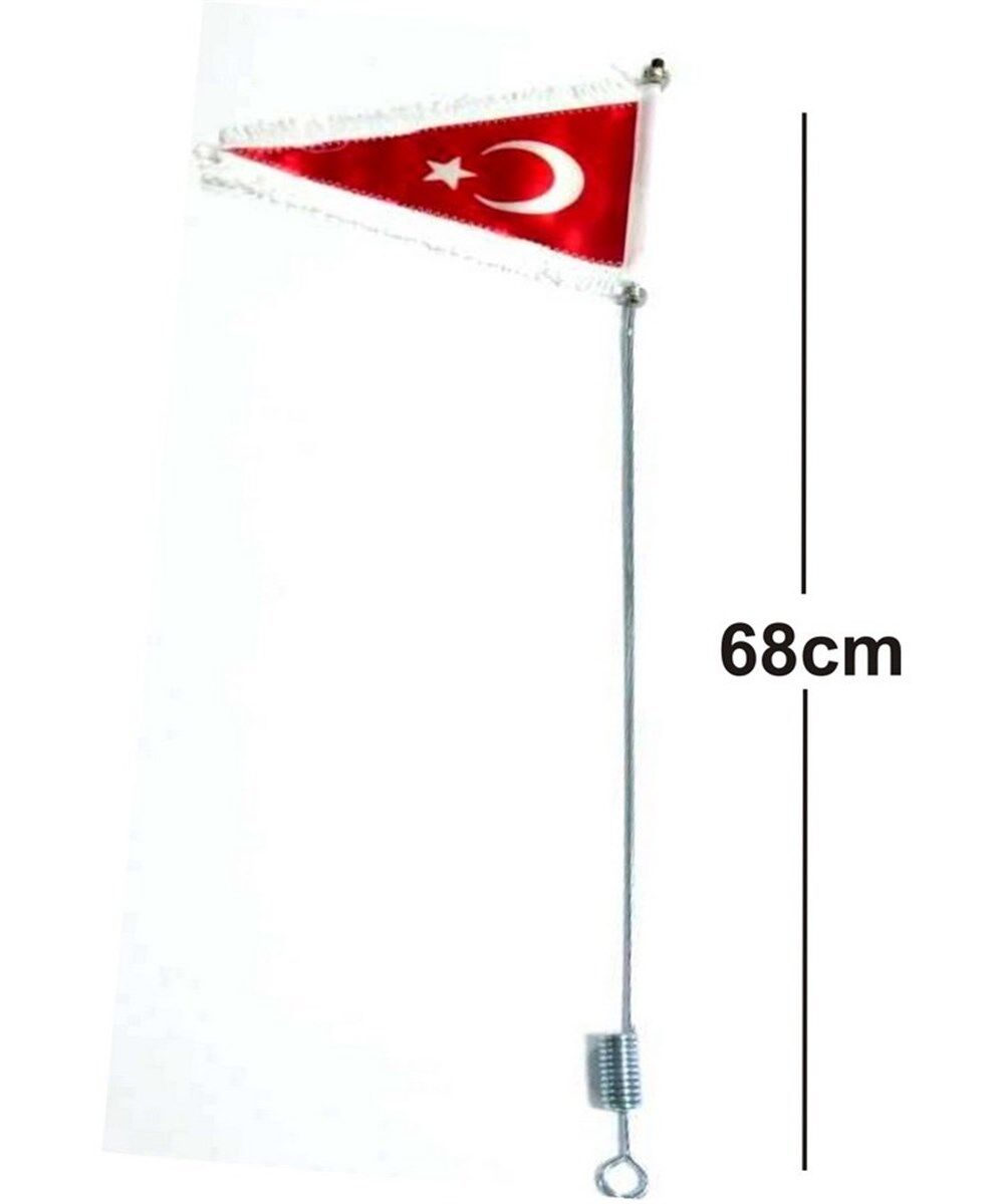 BAYRAK DİREĞİ PÜSKÜLLÜ METAL GÖVDE KOD:800502998