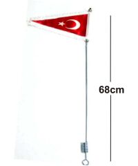 BAYRAK DİREĞİ PÜSKÜLLÜ METAL GÖVDE KOD:800502998