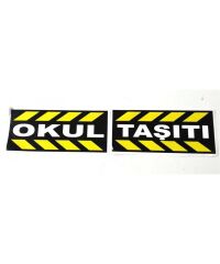 OKUL TAŞITI YAZISI TAKIM 22X104CM KOD:OK