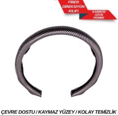 Fiber Karbon Direksiyon Kılıfı UZUN 1850120