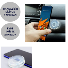 TELEFON TUTUCU JEL PAD UNIVERSAL YUVARLAK KOD:5901060