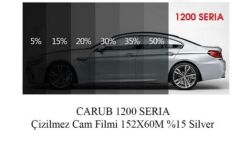 CAM FİLMİ ÇİZİLMEZ 100CMX60 AYNALI SİLVER 1800 SERİA  KOD:1236366