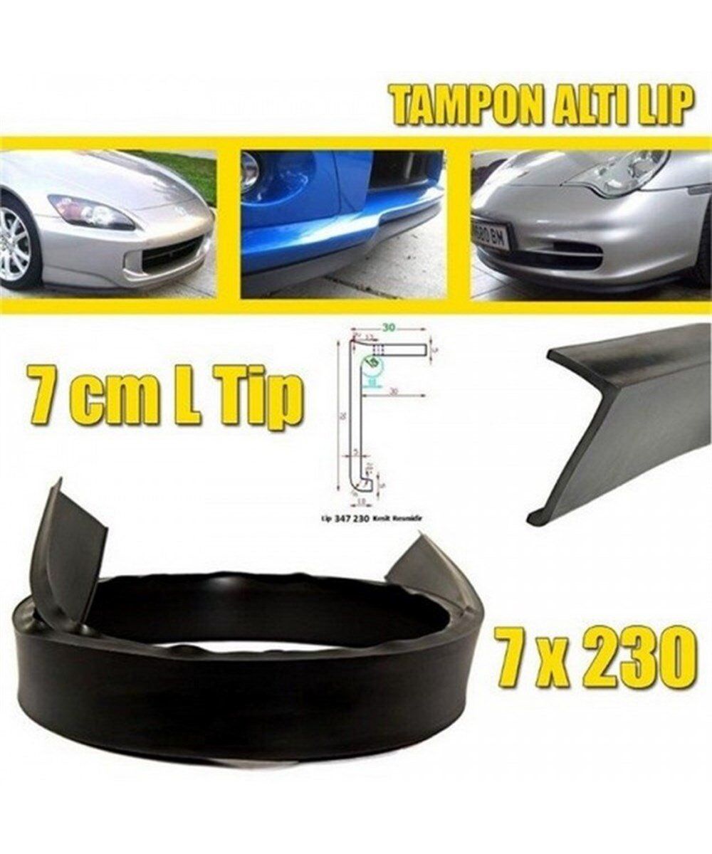 TAMPON ALTI EKİ KAUÇUK LİP YAZISIZ DÜZ 7X230CM KOD:LIPP