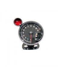 TAKOMETRE DEVİR GÖSTERGELİ CARBON DESENLİ IŞIKLI 5İNC KOD:4663061