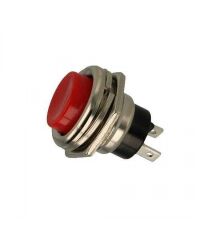 MİNİ METAL GÖVDE BUTON ANAHTAR KIRMIZI KOD:ITH970