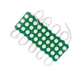 PARMAK LED 12V LAMBA 3 MERCEKLİ CAMLI  YEŞİL  KOD:0409924