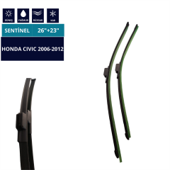 SİLECEK ÖN HONDA CİVİC 2006-2012 26''+23'' 2'Lİ TAKIM KOD:95-300