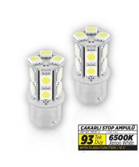93 LED ÇAKAR BEYAZ 6500K TEK DUY TAKIM KOD:39593