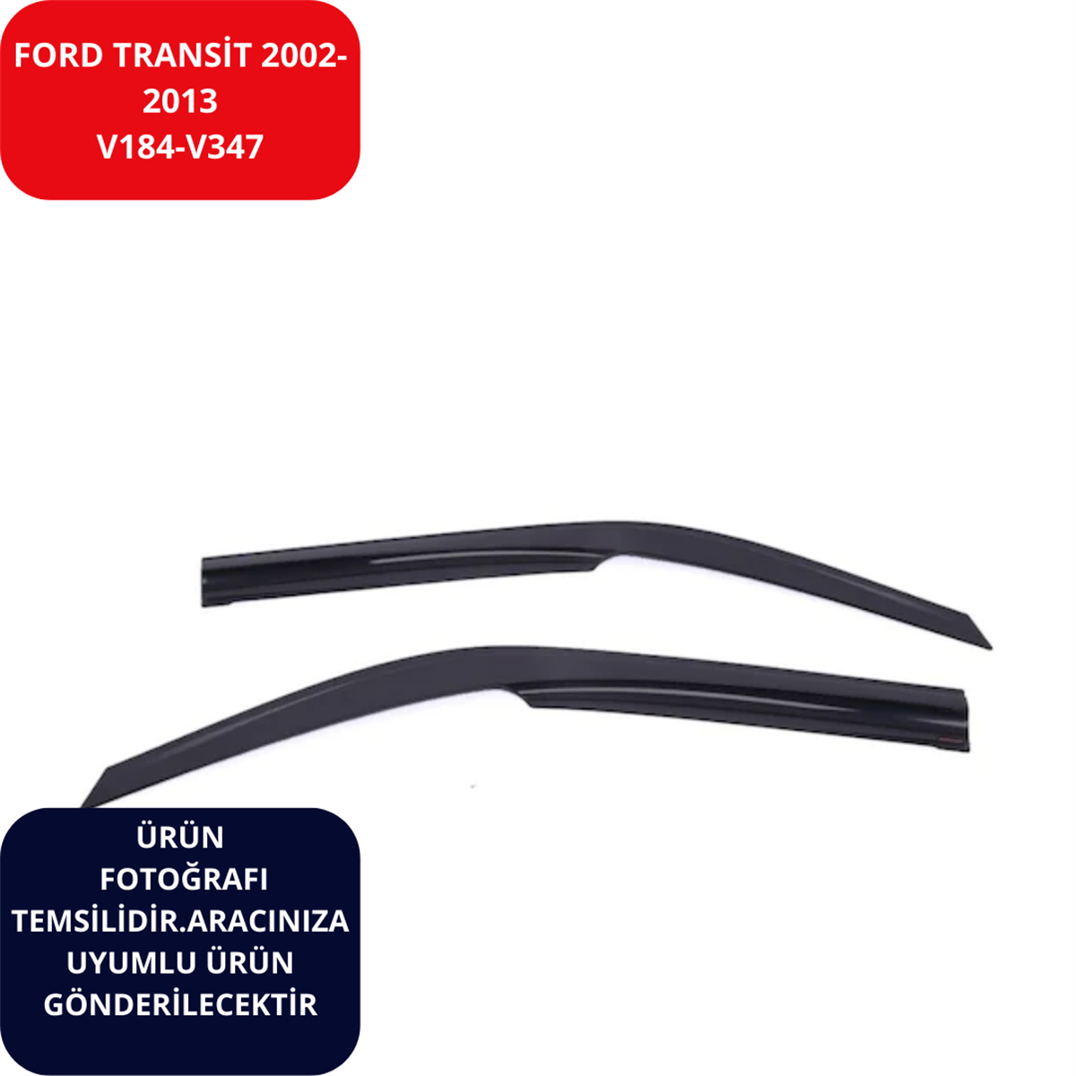 CAM RÜZGARLIK 2'Lİ FORD TRANSİT 2002-2013 V184-V347 KOD:SPS81
