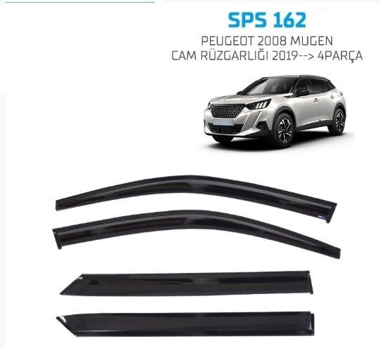 PEUGEOT 2008 MUGEN CAM RÜZGARLIĞI 2019-- 4PARÇA  SPS162