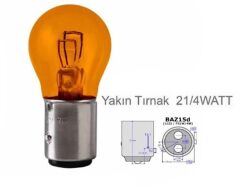 AMPUL 1016 24V ŞAŞI TIRNAK TURUNCU KOD:24V1016A