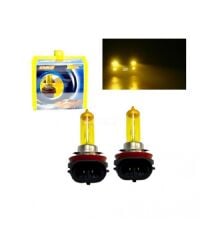 H11 AMPUL SÜPER SARI IŞIK CARUB 100W KOD:0417040