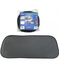 PERDE GÜNEŞLİK ARKA CAM VANTUZLU TRAPEZ SİYAH 100CMX50CM KOD:FA1-652