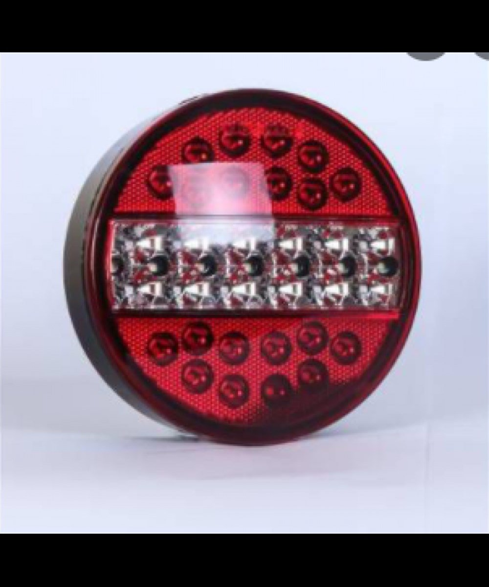LEDLİ STOP LAMBA HAMBURGER 12V (FREN,SİNYAL,PARK,GERİ VİTES) KOD:TAS001-24 24V