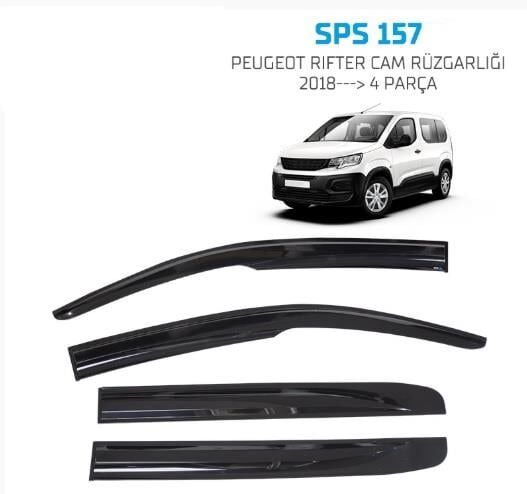 PEUGEOT RIFTER CAM RÜZGARLIĞI 2018--- 4PARÇA KOD:SPS157