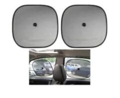 PERDE GÜNEŞLİK YAN CAM DÜZ SİYAH VANTUZLU KOD:FA1-650