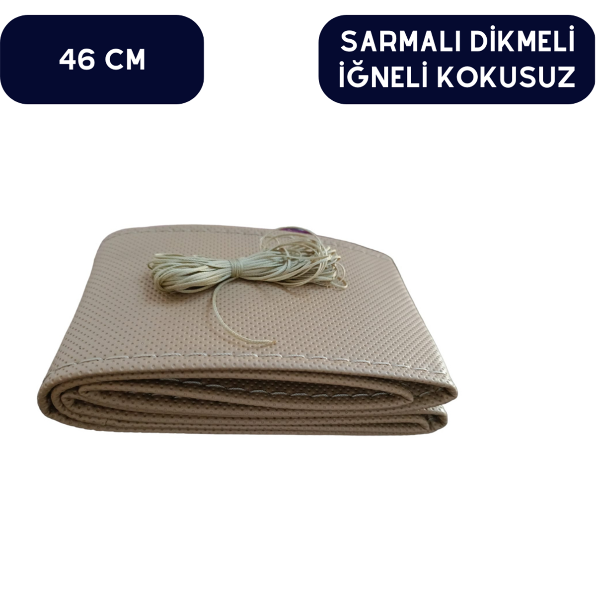 DİREKSİYON KILIFI 46CM NOKTALI DİKMELİ İĞNELİ RENK ÇEŞİTLERİ KOD:1617