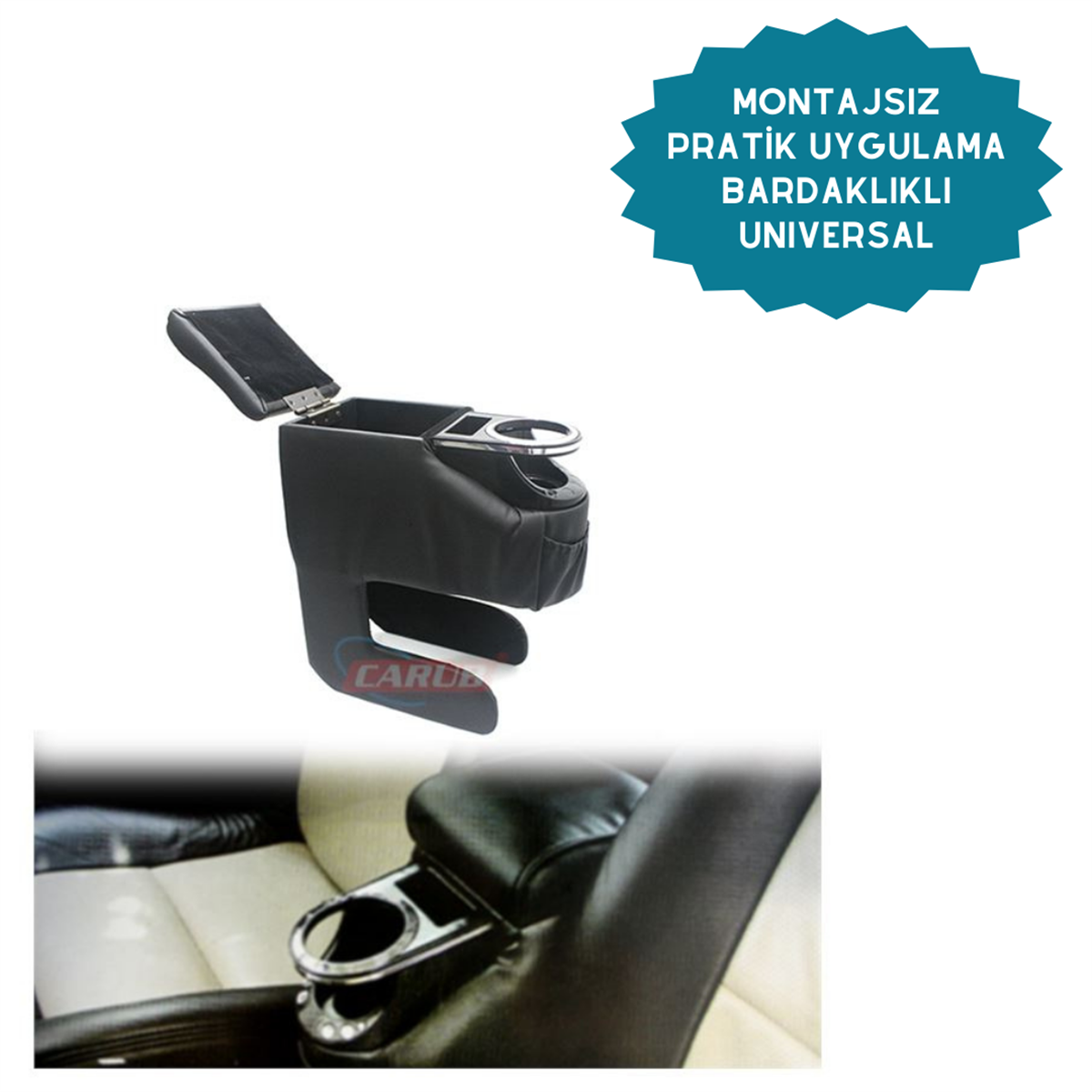 KOLÇAK MONTAJSIZ BARDAKLIKLI SİYAH KOD:4705704-MK