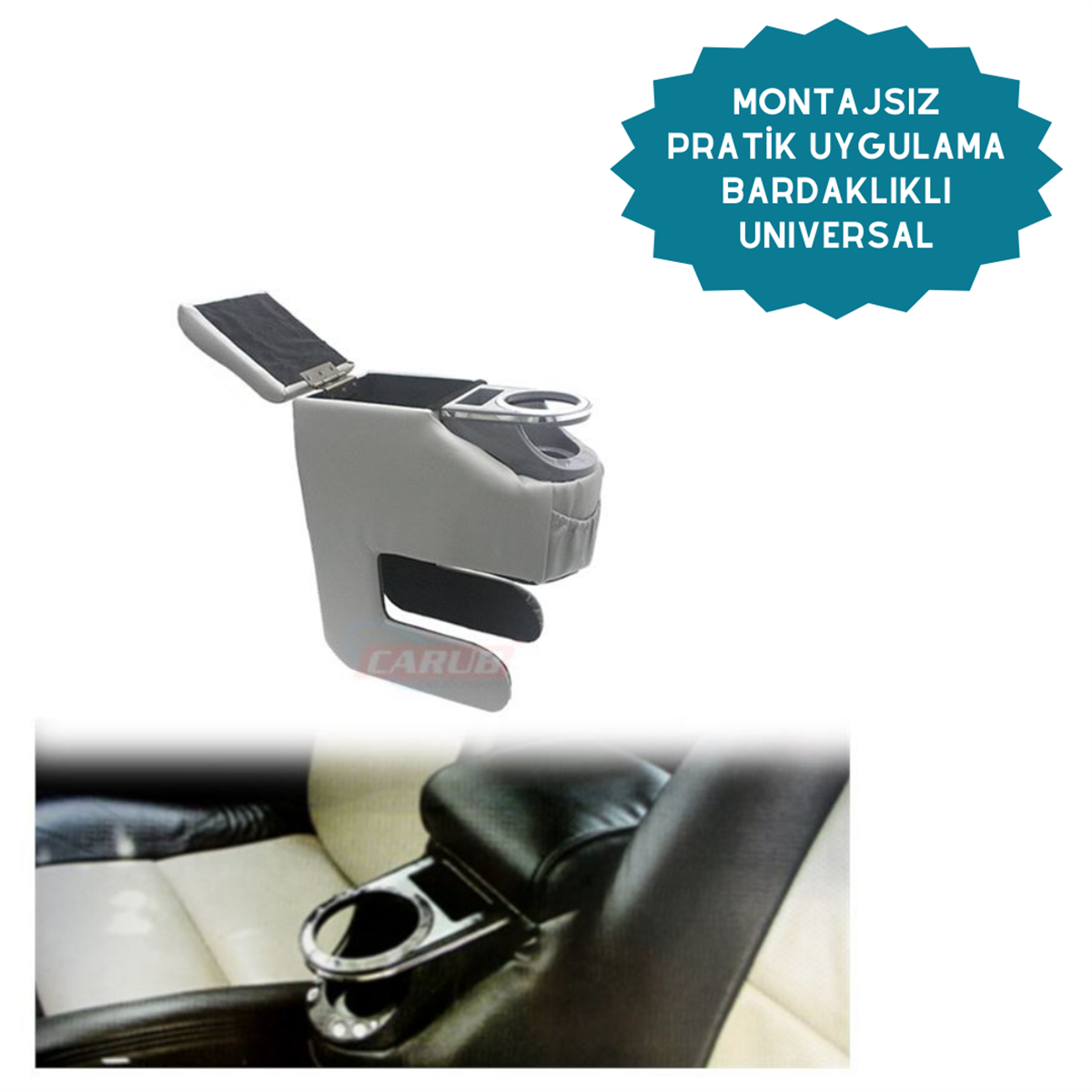 KOLÇAK MONTAJSIZ BARDAKLIKLI GRİ KOD:4705705-MK